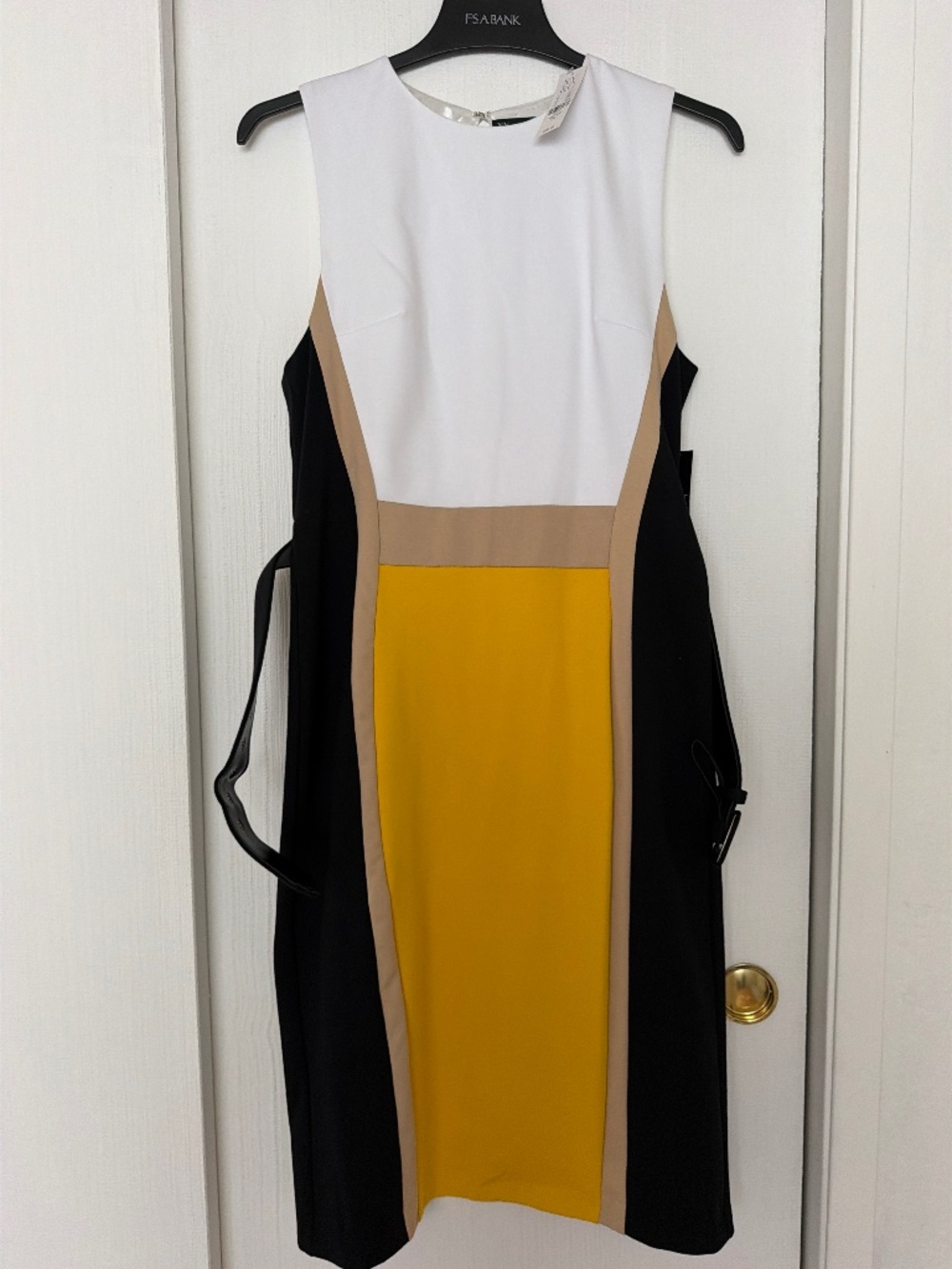 New York & Company Colorblock Dress – Size M – NWT